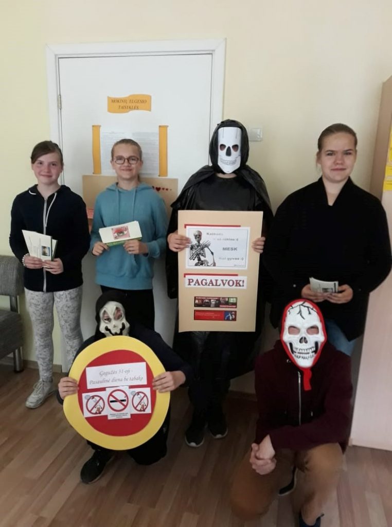 PAMINĖTA PASAULINĖ DIENA BE TABAKO PAMINĖTA PASAULINĖ DIENA BE TABAKO