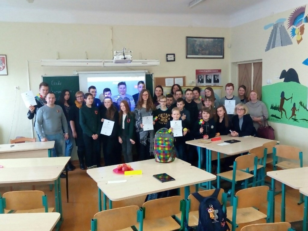 VIKTORINA ,,LIETUVOS ISTORIJOS ŽINOVAS“, SKIRTA LIETUVOS VALSTYBĖS ATKŪRIMO ŠIMTMEČIUI PAMINĖTI