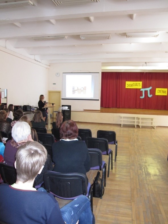 ŠIAULIŲ RAJONO MOKSLEIVIŲ MATEMATIKOS DARBŲ BEI PROJEKTŲ KONFERENCIJA ,,SKAIČIAUS PI DIENA“