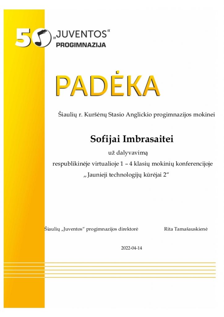 Padėka