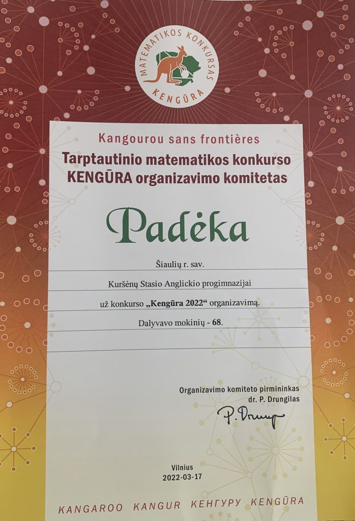 Padėka